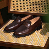 Contrast Penny Loafers - Paris Collection