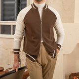 Casaco Varsity Slim Fit em Lã Misturada para Baseball