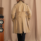 Trench Coat Vintage Tivoli com Cinto e Botões Duplos