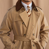 Trench Coat Vintage Tivoli com Cinto e Botões Duplos