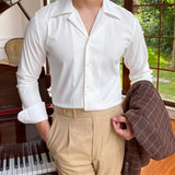 Bamboo Camisole with Cuban Collar - Saint Jean Model