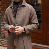 Herringbone Wool Coat - Soho Farm Collection