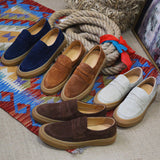 Slip-Ons de Camurça - Estilo Mallorca