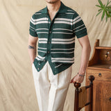 Beaune Camiseta Curta de Algodão Jacquard