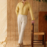 Camisa de Linho de Manga Longa - Modelo Cannes