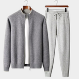 Conjunto de Lã Merino Extra-Fina em Duas Cores Elegantes