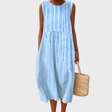 Iris - Vestido de Algodão Premium