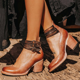 Ginevra - Sapatos de salto alto com tiras múltiplas e sola resistente