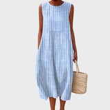 Iris - Vestido de Algodão Premium