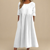 Minea - Vestido de Algodão Confortável e Arejado