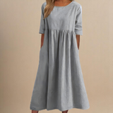 Minea - Vestido de Algodão Confortável e Arejado