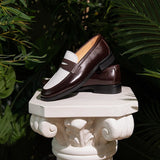 Contrast Penny Loafers - Paris Collection