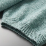 Camiseta Premium de Cashmere com Gola Redonda - Clássica