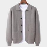 Camisa Overshirt 100% Pura de Lã Merino Extra-Fina