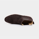 Botins Chelsea em Camurça Marrom