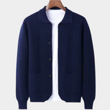 Camisa Overshirt 100% Pura de Lã Merino Extra-Fina