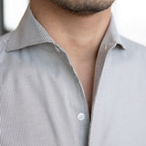 Camisa de Manga Longa 'Mayfair' Listrada