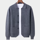 Camisa Overshirt 100% Pura de Lã Merino Extra-Fina