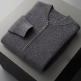 Conjunto de Lã Merino Extra-Fina Falcone, Pura, Cinza Escuro