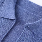 Camisa Overshirt 100% Pura de Lã Merino Extra-Fina
