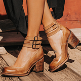 Ginevra - Sapatos de salto alto com tiras múltiplas e sola resistente