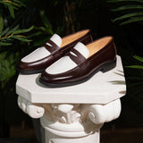 Contrast Penny Loafers - Paris Collection