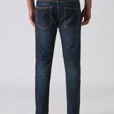 Jeans Slim Fit Azul Marinho