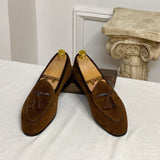 Loafers de Camurça com Pompom - Estilo Iate 'Monte Carlo'