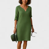 Clara - Vestido Sofisticado com Estilo Descomplicado