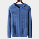 Premium Cashmere Hoodie with Drawstring Design