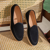 Loafers em Suede Belgas da Du Cap