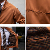 Casaco Vintage Exeter Estilo Harrington