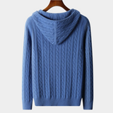 Premium Cashmere Hoodie with Drawstring Design