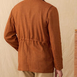 Blazer de Linho Tricotado, Estilo Não Estruturado, Positano