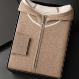 Conjunto de Relaxamento em Cashmere Bege - Estilo Milano