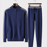 Conjunto Premium Teoreu em Cashmere Azul Marinho Torino