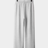 Calças de Cashmere Premium com Corte Relaxado