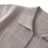 Camisa Overshirt 100% Pura de Lã Merino Extra-Fina