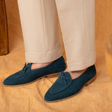 Amalfi Suede Belgian Moccasins