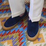 Slip-Ons de Camurça - Estilo Mallorca