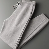 Calças Slim de Cashmere Premium