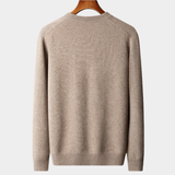 100% Cashmere V-Neck Pullover