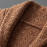 Cardigan de Cashmere 100% com Gola Estilo Xale