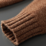 Cardigan de Cashmere 100% com Gola Estilo Xale
