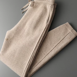 Calças Slim de Cashmere Premium
