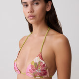 Biquíni Clássico Triangular com Estampa Floral Camillea