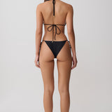 Blossom Classic Triangle Bikini Top - Black