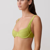 Bikini Top Abra Thin Support - Verde