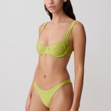 Bikini Top Abra Thin Support - Verde