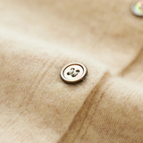 Cardigan em lã merino super fina